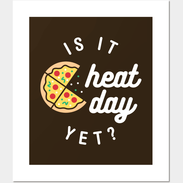 Is It Cheat Day Yet? (Pizza) Wall Art by brogressproject